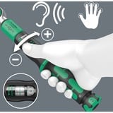 Wera Safe-Torque A 2 Set 1, 1/4" hexagonal, 2-12 Nm, 23 pieces, Clé dynamométrique Noir/Vert