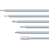 Wiha Tournevis avec arbre interchangeable set SYSTEM 4, 12 pièces Noir/Rouge, y compris la valise à roulettes