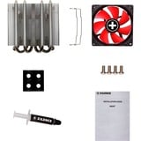Xilence XC041 système de refroidissement d’ordinateur Processeur Refroidisseur 9,2 cm Noir, Rouge Refroidisseur CPU Noir, Refroidisseur, 9,2 cm, 600 tr/min, 2200 tr/min, 14 dB, 21,8 dB