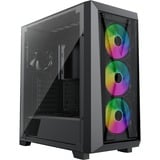 Xilence  boîtier midi tower Noir | 2x USB-A | 1x USB-C | RGB | Verre Trempé