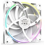 be quiet! Light Wings White 140mm PWM high-speed Triple Pack, Ventilateur de boîtier Blanc