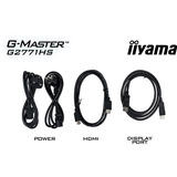 iiyama G-MASTER G2771HS-B1 écran plat de PC 68,6 cm (27") 1920 x 1080 pixels Full HD Noir Moniteur gaming  Noir (Mat), 68,6 cm (27"), 1920 x 1080 pixels, Full HD, 0,4 ms, Noir