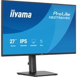 iiyama ProLite XB2796HSC-B1 27" Moniteur Noir (Mat), 1x HDMI, 2x USB-C, 1x USB-A, 144 Hz, 68,6 cm (27"), 1920 x 1080 pixels, Full HD, LED, 3 ms, Noir