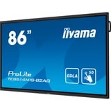 iiyama TE8614MIS-B2AG, Affichage public Noir (Mat)