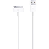 Apple Câble 30 broches vers USB Blanc, Blanc, USB A, Apple 30-pin, Mâle, Mâle, 480 Mbit/s