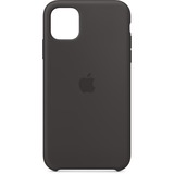 Apple Coque en silicone pour iPhone 11, Housse/Étui smartphone Noir