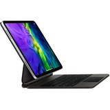 Apple MXQT2LB/A clavier pour tablette Noir QWERTY Anglais américain Noir, Layout États-Unis, Mécanique des ciseaux, QWERTY, Anglais américain, Trackpad, 1 mm, Apple, iPad Pro 11-inch (2nd generation) iPad Pro 11-inch (1st generation)