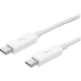 Apple Thunderbolt 0.5m 0,5 m Blanc, Câble Blanc, Mâle, Mâle, 0,5 m, Blanc, 1 pièce(s)
