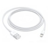 Apple USB-A 2.0 vers Lightning, Câble Blanc, 1 mètre