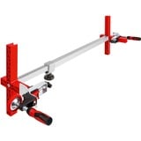 BESSEY Barre de cadre de porte TU, Soutien Argent/Rouge
