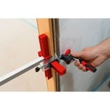 BESSEY Barre de cadre de porte TU, Soutien Argent/Rouge