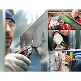 BESSEY Ciseaux idéaux, petits et maniables D15A Noir/Rouge