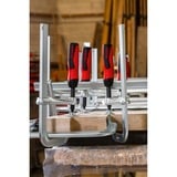 BESSEY GZ40-2K serre-joints Fixation F 40 cm Noir, Rouge, Acier inoxydable Noir/Rouge, Fixation F, Plastique, Acier, 40 cm