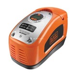 BLACK+DECKER ASI300 compresseur pneumatique Secteur, Pompe à air Orange/Noir, 11 bar