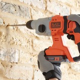 BLACK+DECKER BCD900E2K, Marteau piqueur Orange/Noir