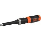 BLACK+DECKER BCF601C-XJ visseuse électrique et visseuse à percussion 220 tr/min Noir, Orange, Tournevis Orange/Noir, Tournevis multi-embouts, Poignée droite, Noir, Orange, 220 tr/min, 5 N·m, 2,5 cm