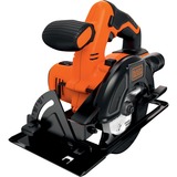 BLACK+DECKER BDCCS18 14 cm Noir, Rouge 3700 tr/min, Scie circulaire Orange/Noir, Noir, Rouge, 14 cm, 3700 tr/min, 4,3 cm, 1,27 cm, 4,3 cm