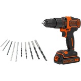 BLACK+DECKER BDGHD18KA, Perceuse à percussion Noir/Orange