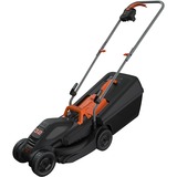 BLACK+DECKER BEMW351-QS tondeuse à gazon Marcher derrière un tracteur tondeuse Noir, Orange Noir/Orange, Marcher derrière un tracteur tondeuse, 32 cm, 2 cm, 6 cm, Lames rotatives, 35 L