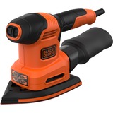 BLACK+DECKER BEW200-QS, Ponceuses de détails Orange/Noir