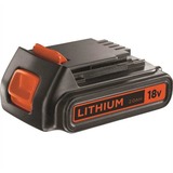 BLACK+DECKER BL2018 Batterie Batterie, Lithium-Ion (Li-Ion), 2 Ah, 18 V, Noir, Orange