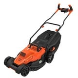 BLACK+DECKER BLACK+DECKER BEMW471BH-QS Tondeuse à Gazon Filaire 6 Hauteurs, 1600 W, Orange, 38 cm Orange/Noir, 1600 W, Orange, 38 cm