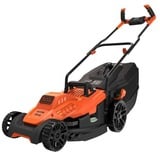 BLACK+DECKER BLACK+DECKER BEMW471BH-QS Tondeuse à Gazon Filaire 6 Hauteurs, 1600 W, Orange, 38 cm Orange/Noir, 1600 W, Orange, 38 cm