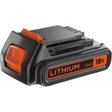 BLACK+DECKER Batterie BL1518-XJ, 18 volts 1,5 Ah (F5) Noir/Orange