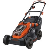 BLACK+DECKER CLM3820L1-QW, Tondeuse à gazon Noir/Orange