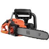 BLACK+DECKER CS2245 tronçonneuse 2200 W Noir, Gris, Orange, Scie à chaîne électrique Orange/Noir, 45 cm, 12,5 m/s, 76,2 / 8 mm (3 / 8"), Noir, Gris, Orange, 0,15 L, Secteur