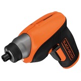 BLACK+DECKER CS3652LC 180 tr/min Noir, Orange, Tournevis Orange/Noir, Noir, Orange, 180 tr/min, 5,5 N·m, Batterie, 3,6 V, Lithium-Ion (Li-Ion)