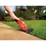 BLACK+DECKER GSL200 cisaille sans fil 8 cm 3,6 V Lithium Noir, Orange, Cisailles à gazon Orange, 8 cm, Noir, Orange, Lithium, 3,6 V, 1,1 Ah, 580 g