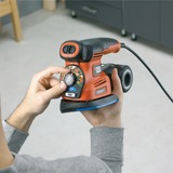 BLACK+DECKER KA280K, Ponceuse multi Orange/Noir