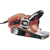 BLACK+DECKER KA88 Ponceuse à bande Orange/Noir, Ponceuse à bande, Secteur, 230 V, 3 m, 75 x 190 mm, 720 W