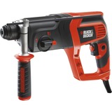 BLACK+DECKER KD985KA perceuse 980 tr/min Clé, Marteau-perforateur Noir/Orange, Clé, 980 tr/min, 3 cm, 1,3 cm, 2,4 cm, Secteur