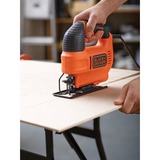 BLACK+DECKER KS701E scie sauteuse 520 W Orange/Noir, Noir, 45°, 7 cm, 1,9 cm, 1,5 cm, 5 mm