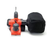 BLACK+DECKER KW750K Rabot électrique 750 W 16000 tr/min Noir, Rouge Orange/Noir