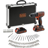 BLACK+DECKER Perceuse/visseuse Noir/Orange