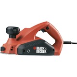BLACK+DECKER Rabot 650W KW712, Rabot électrique Orange/Noir