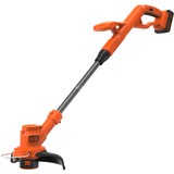 BLACK+DECKER ST1823 Noir, Orange, Rouge, Argent Batterie/Pile, Coupe-herbe Orange/Noir, 9000 tr/min, Noir, Orange, Rouge, Argent, 25 cm, 90 dB, 76 dB, 9 m/s²