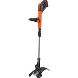 BLACK+DECKER STC1820PC Batterie Noir, Orange, Argent, Coupe-herbe Orange/Noir, 7400 tr/min, Noir, Orange, Argent, 38 cm, 96 dB, 80 dB, 2,5 m/s²