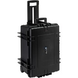 B&W 6800/B/SI étui pour équipements Valise sur roulette Noir Valise sur roulette, Polypropylène (PP), 8,12 kg, Noir