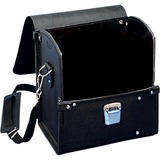 B&W saturn Noir Simili-cuir, Sac Noir, Simili-cuir, 18 pochettes, 165 mm, 250 mm, 275 mm
