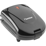 Bestron ADM2003Z gaufrier et appareil à croque-monsieur 520 W Noir, Machine à croque monsieur Noir, 520 W, 220-240 V, 50 - 60 Hz, Noir