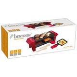 Bestron AGR102 raclette Noir, Rouge Rouge, 220-240 V, 50 - 60 Hz