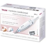 Beurer MP 62 set de manucure/pédicure, Soin des ongles Blanc/Argent