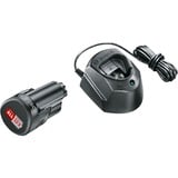 Bosch 1 600 A01 L3D batterie et chargeur d’outil électroportatif Ensemble de batterie et de chargeur, Bundle Noir, Ensemble de batterie et de chargeur, Lithium-Ion (Li-Ion), 1,5 Ah, 12 V, Bosch, Noir
