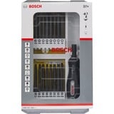 Bosch Set de tournevis avec poignée, 1/4", 37 pièces, Set d'embouts de vissage 