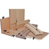 Bosch 2607017468 Jeu d'embouts 6 pièce(s), Fraise Jeu d'embouts, 6 mm, 6 pièce(s), 51, 55, 54, 56, 65, 65 mm, 10, 13, 13, 16, 25, 25 mm, 19, 25, 25, 35, 13, 16 mm