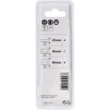 Bosch 2 608 594 254 foret Mèche de perçage pilote, Perceuse Perceuse, Marteau perforateur, Mèche de perçage pilote, 7,15 mm, 85 mm, Métal, Métal non Ferreux, Plastique, Acier inoxydable, Bois, Tige hexagonale